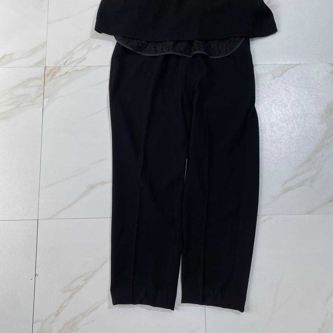 現行♡ミュベール 花柄レース ストレッチオールインワン 完売品