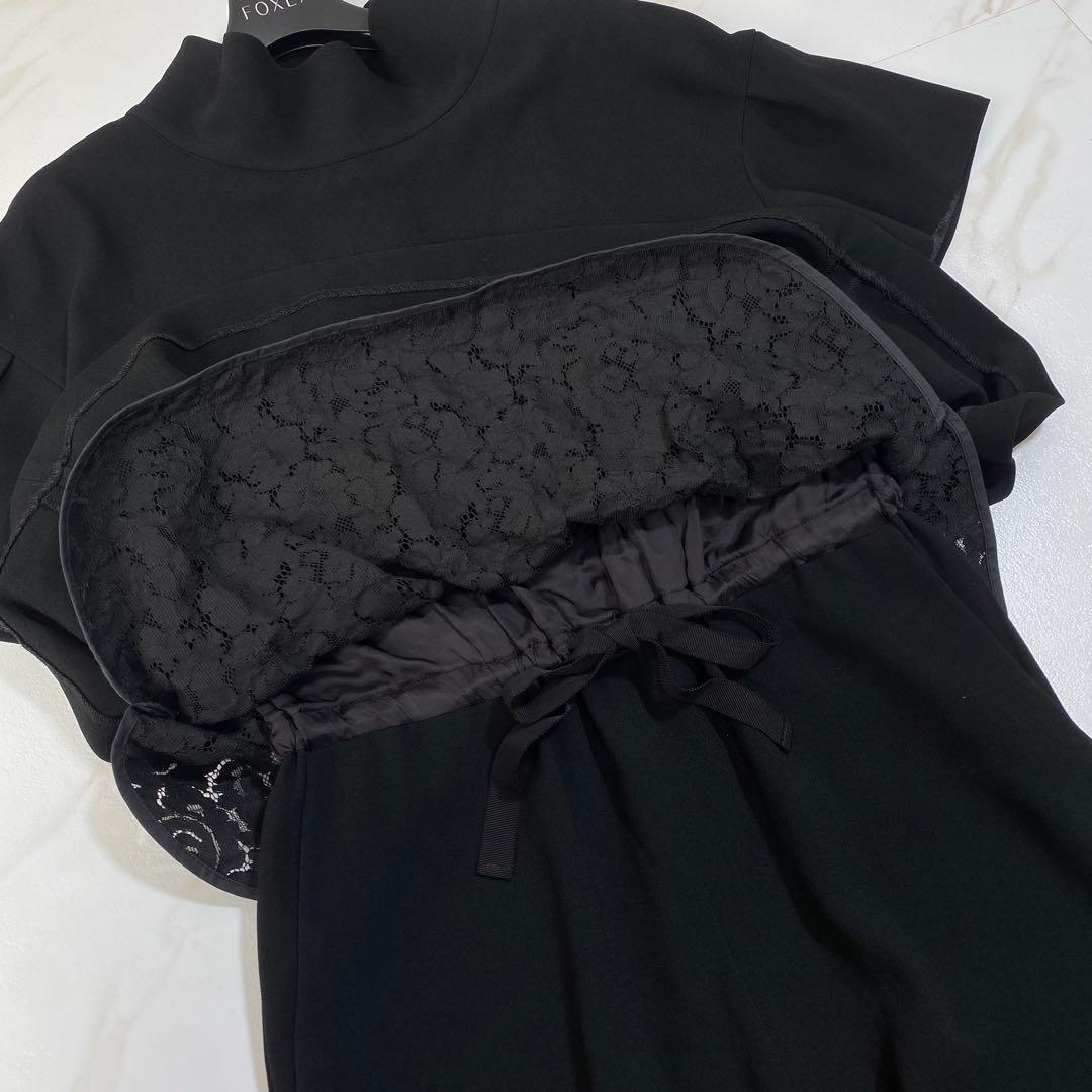 現行♡ミュベール 花柄レース ストレッチオールインワン 完売品