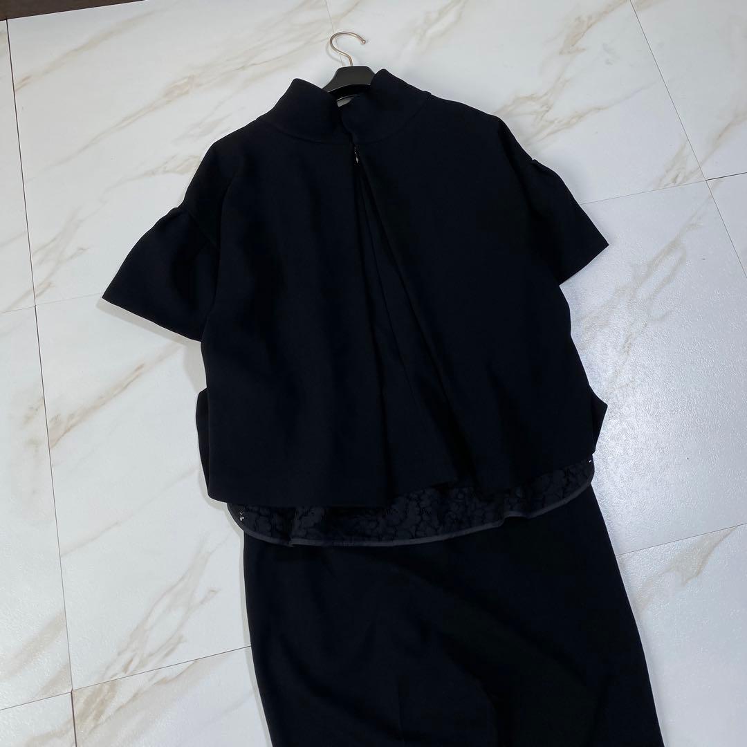 現行♡ミュベール 花柄レース ストレッチオールインワン 完売品