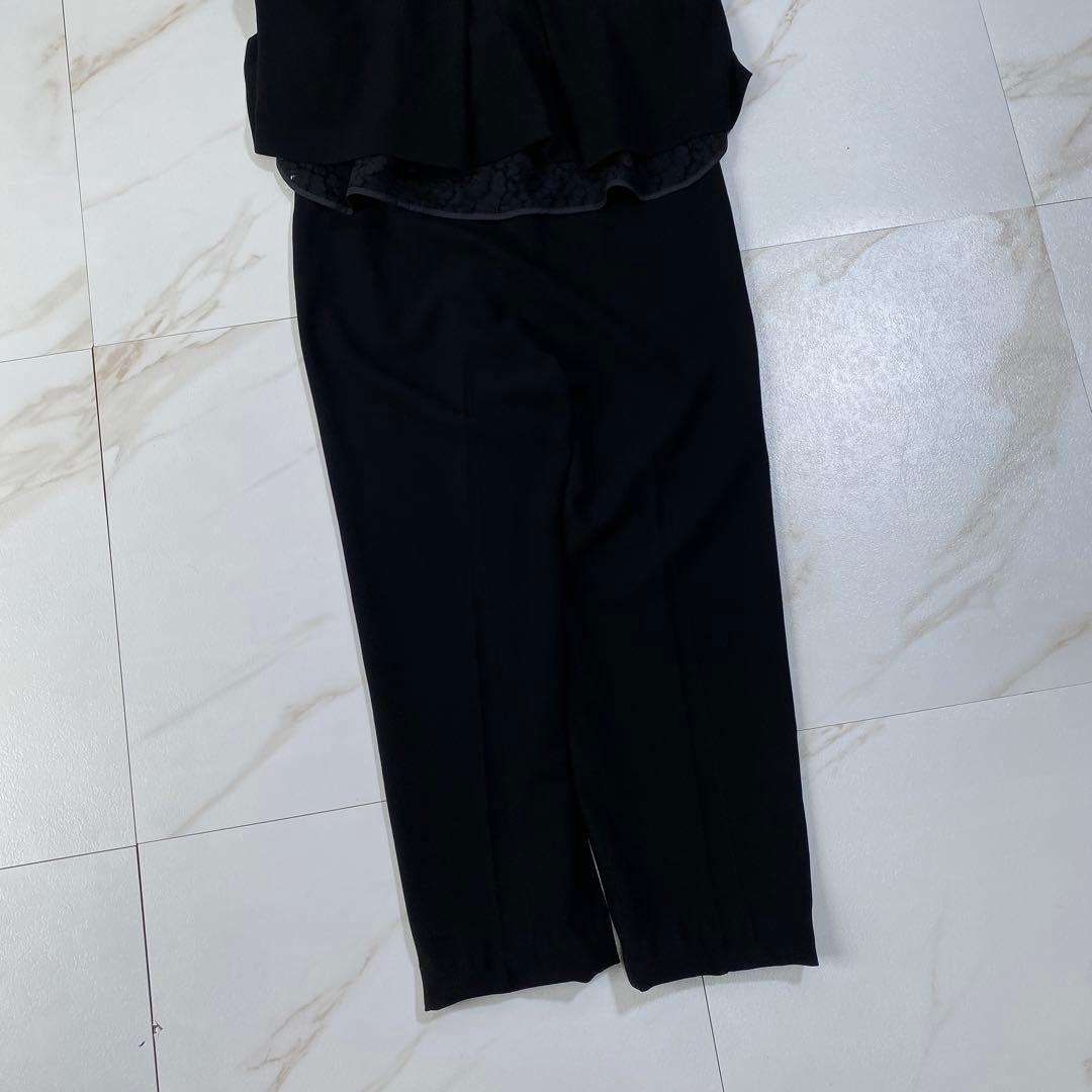 現行♡ミュベール 花柄レース ストレッチオールインワン 完売品