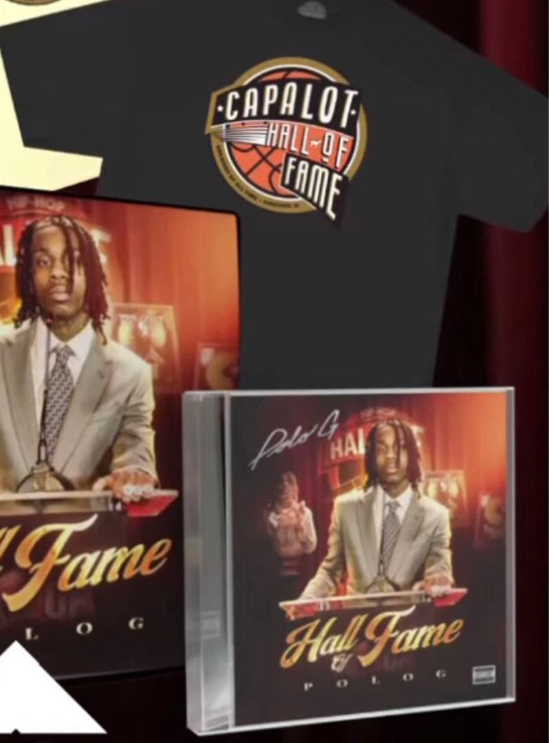 ☆POLO G 直筆サイン入りアルバム&Tシャツセット　hiphop US