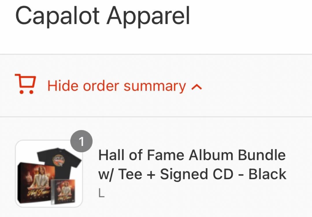 ☆POLO G 直筆サイン入りアルバム&Tシャツセット　hiphop US