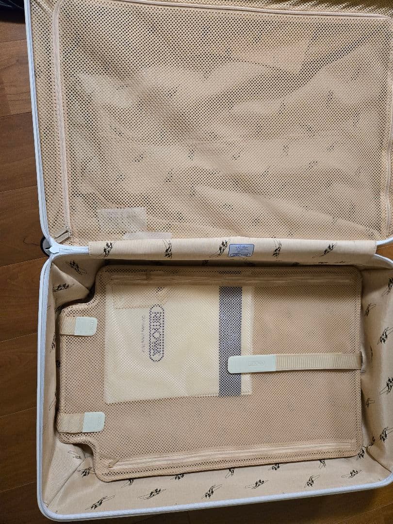 廃盤 リモワ ユナイテッドアローズ サルサ 87L 4輪 TSAロック エクリュ