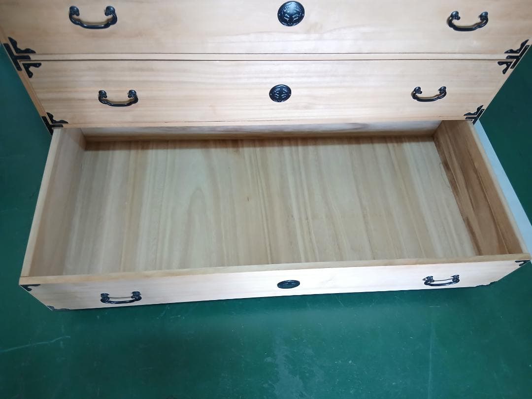 桐たんす 引き出し 3段