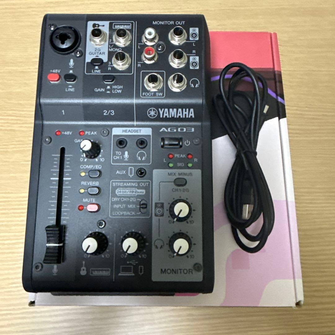 クロネコYAMAHA AG03MK2 オーディオインターフェイス