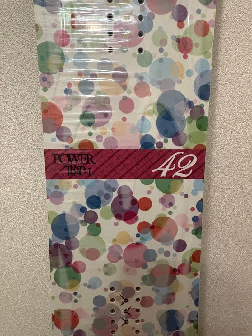 未使用POWER TRAP-L 42 スノーボードkissmark