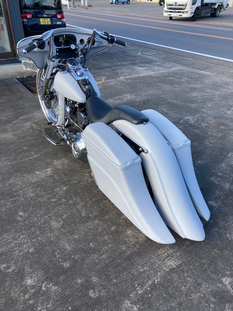 ハーレーダビットソン　リアフェンダー　パニアケース3点セット　バガースタイル