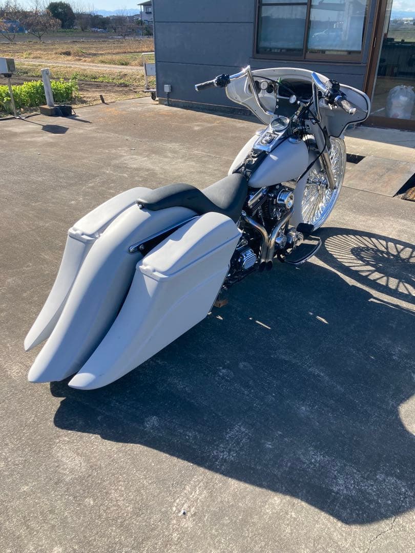 ハーレーダビットソン　リアフェンダー　パニアケース3点セット　バガースタイル