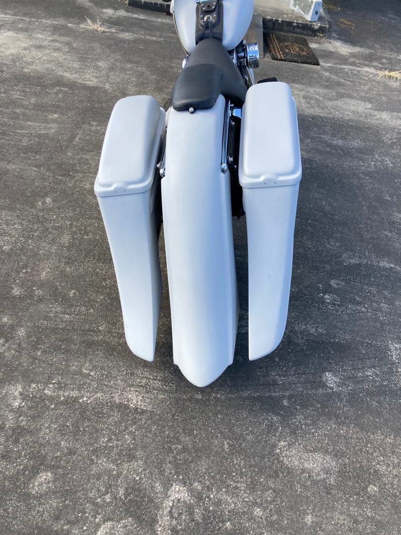 ハーレーダビットソン　リアフェンダー　パニアケース3点セット　バガースタイル