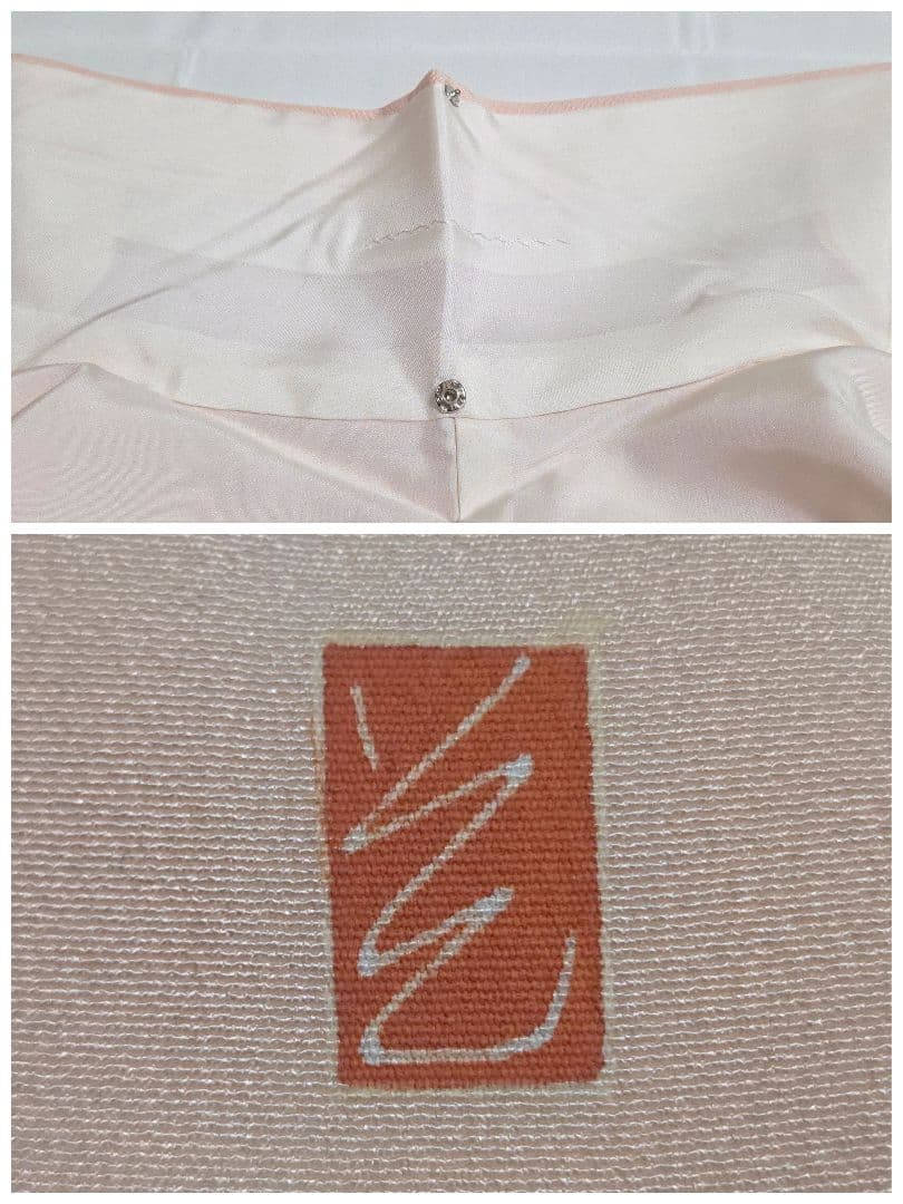 A5 美品 手描き友禅染め 作家物 牡丹 梅 紅葉 縮緬 袷 正絹 訪問着 着物