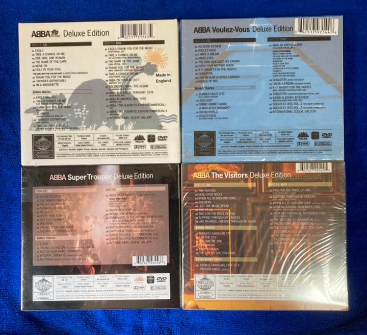 【廃盤貴重CD+DVD】ABBA『Deluxe Edition』9枚セット+1