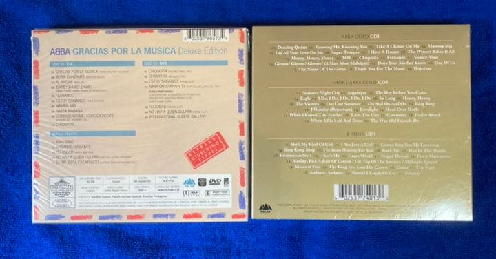 【廃盤貴重CD+DVD】ABBA『Deluxe Edition』9枚セット+1