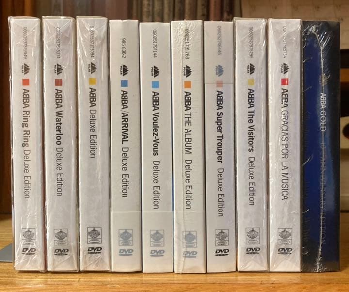 【廃盤貴重CD+DVD】ABBA『Deluxe Edition』9枚セット+1