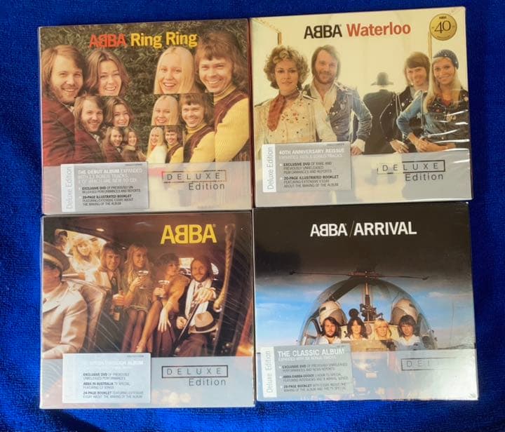 【廃盤貴重CD+DVD】ABBA『Deluxe Edition』9枚セット+1