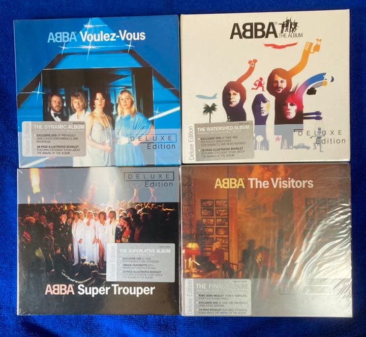 【廃盤貴重CD+DVD】ABBA『Deluxe Edition』9枚セット+1