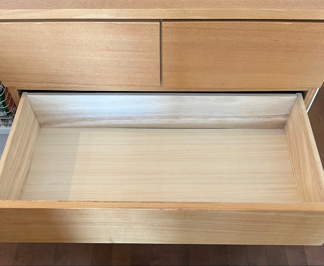 無印良品　木製チェスト4段