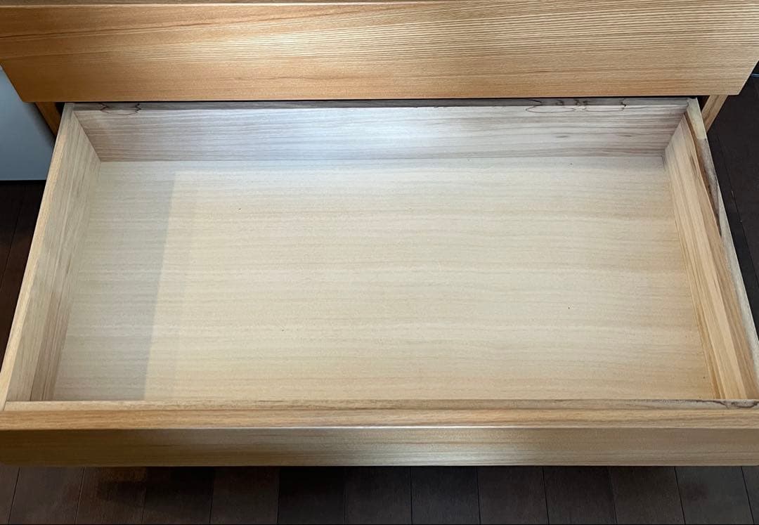 無印良品　木製チェスト4段