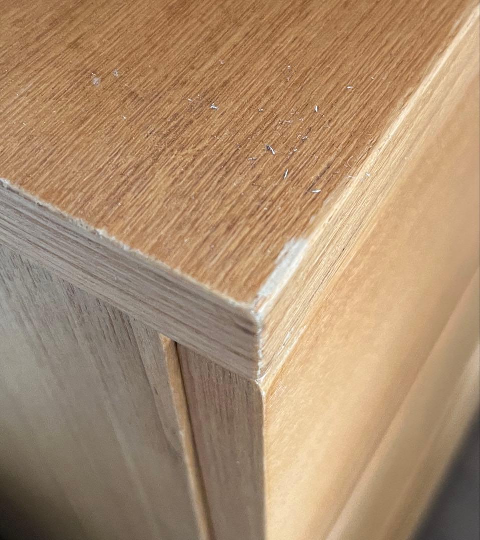 無印良品　木製チェスト4段