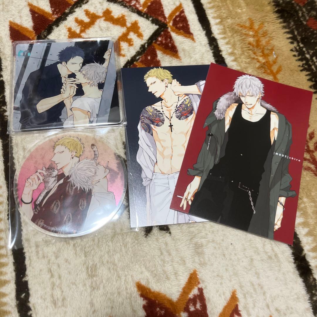 《最終値下げ‼️》MODS ナツメカズキ先生 コースター2種＋両面カード