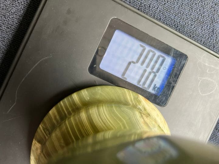 オニックス花瓶 オニキス 飾り壺 大理石 壺