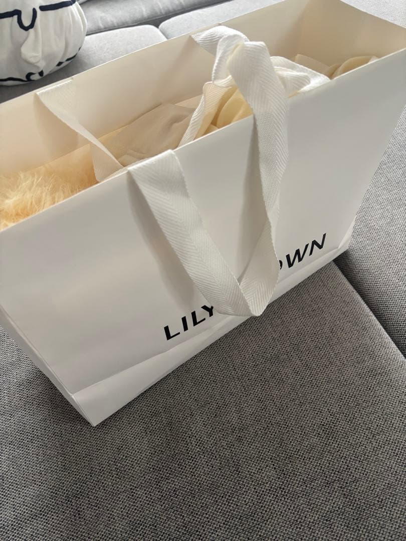 新品 リリーブラウン ワンピース ファー