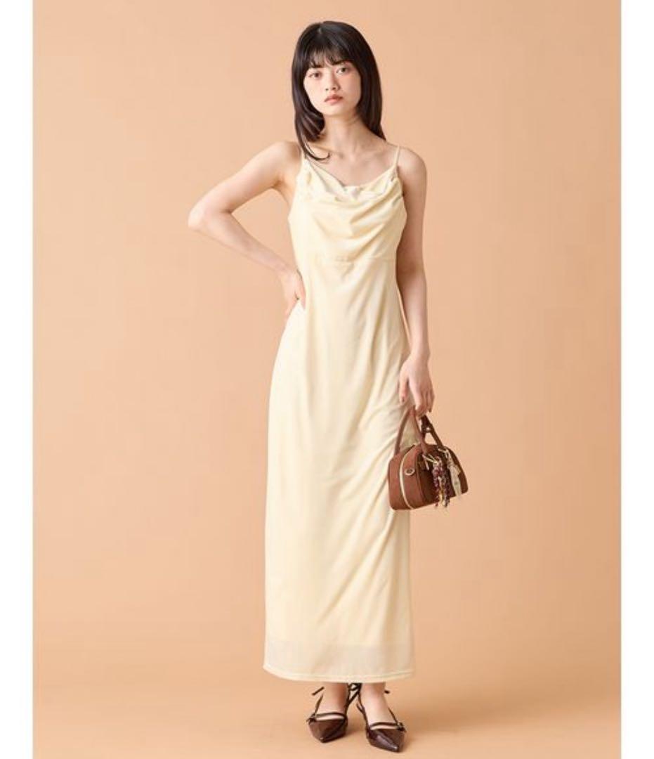 新品 リリーブラウン ワンピース ファー