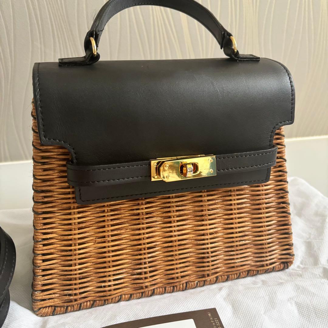 E*a様 anuans カゴバッグ　Bagmati 大人気　ショルダー付