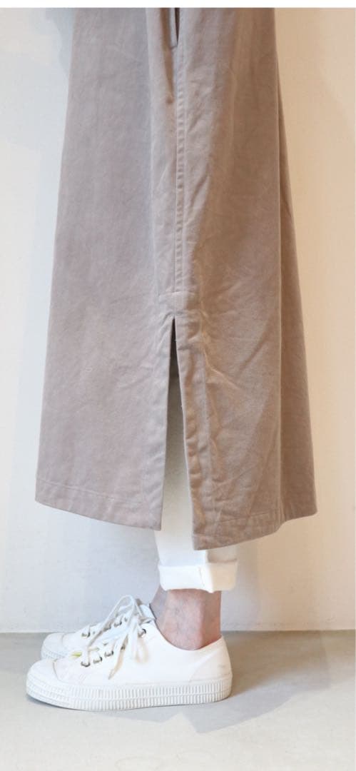 ワンピース TOUJOURS Long Sleeve Big T-Shirt Dress