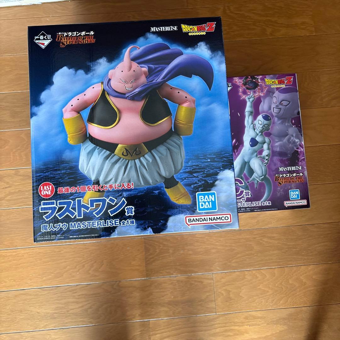 一番くじ　ドラゴンボール ラストワン賞　魔神ブウ　C賞　フリーザセット。