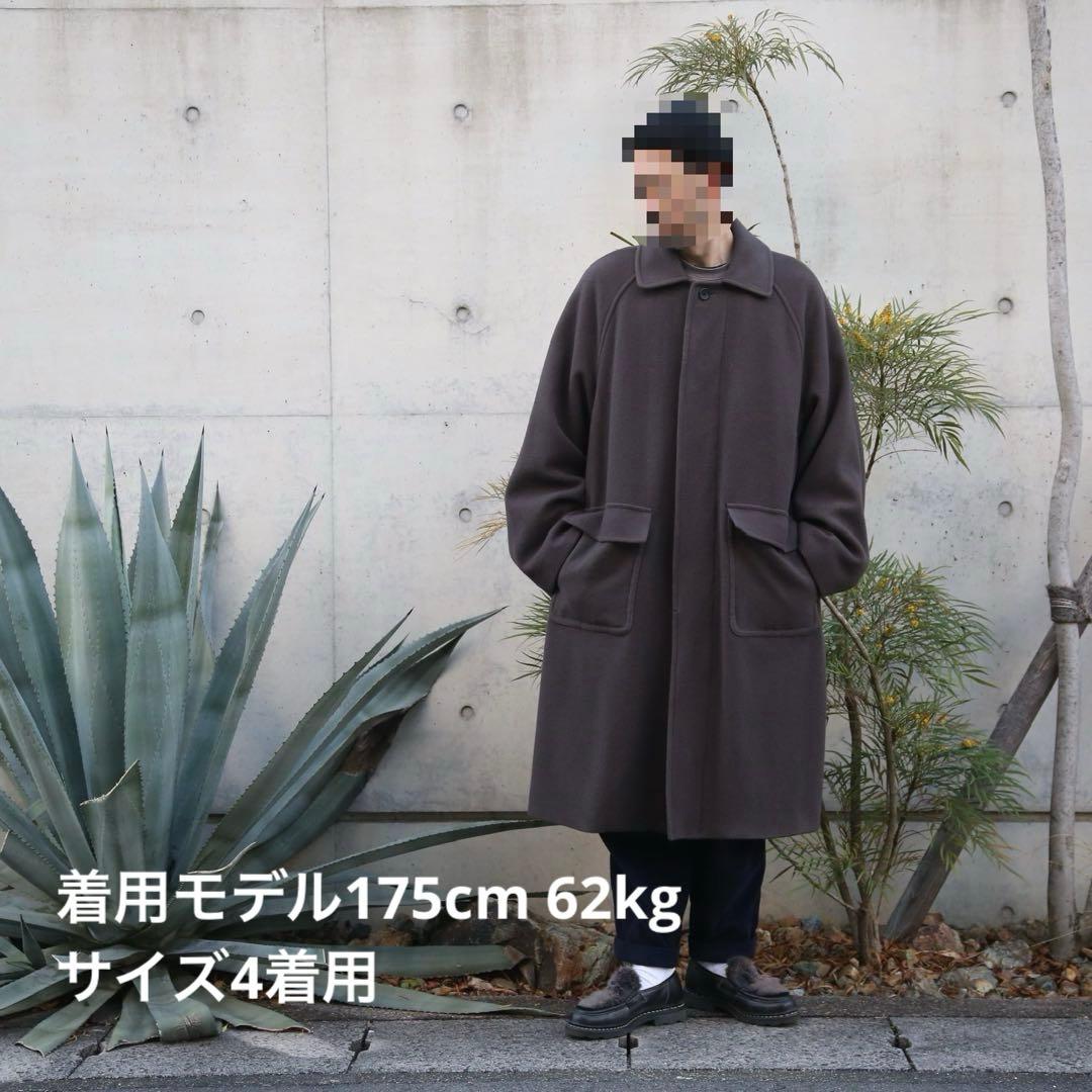 ジャケット・アウター EVCON / WOOL STAIN COLLAR COAT