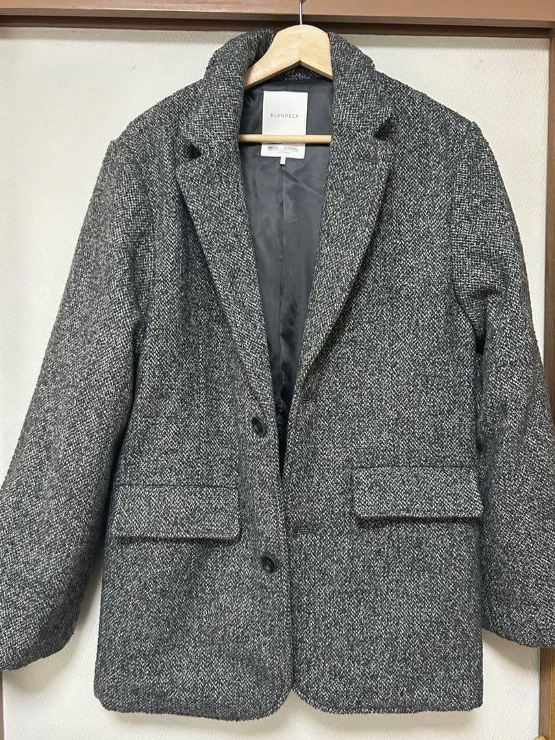 ELENDEEK 24/AW パッドテーラードジャケット