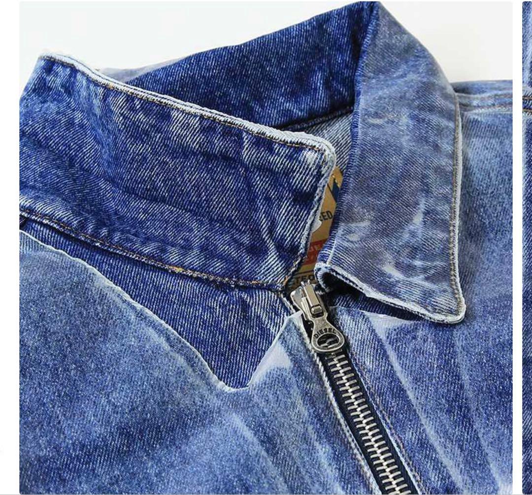 【最終お値下げ】美品 DIESEL コーティング デニムジャケット