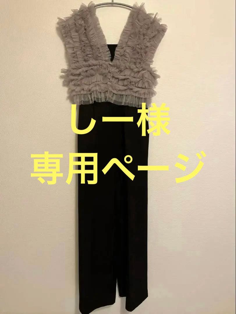 【専用ページ】チュールベストオールインワンドレス〔オケージョン〕　アンドレスド