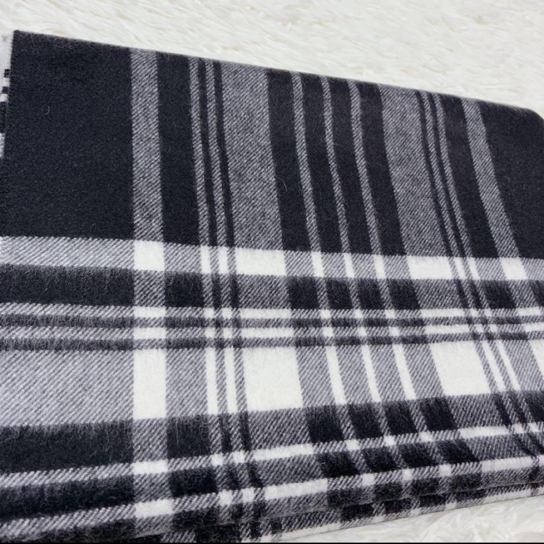 最終価格！！ 新品タグ付✨ ジョンストンズ 大判 ストール カシミヤ100%