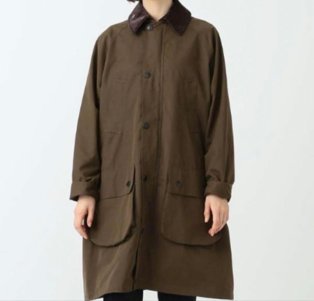 ビームスボーイ×バブアー　Barbour別注20周年記念コート　美品　Aライン