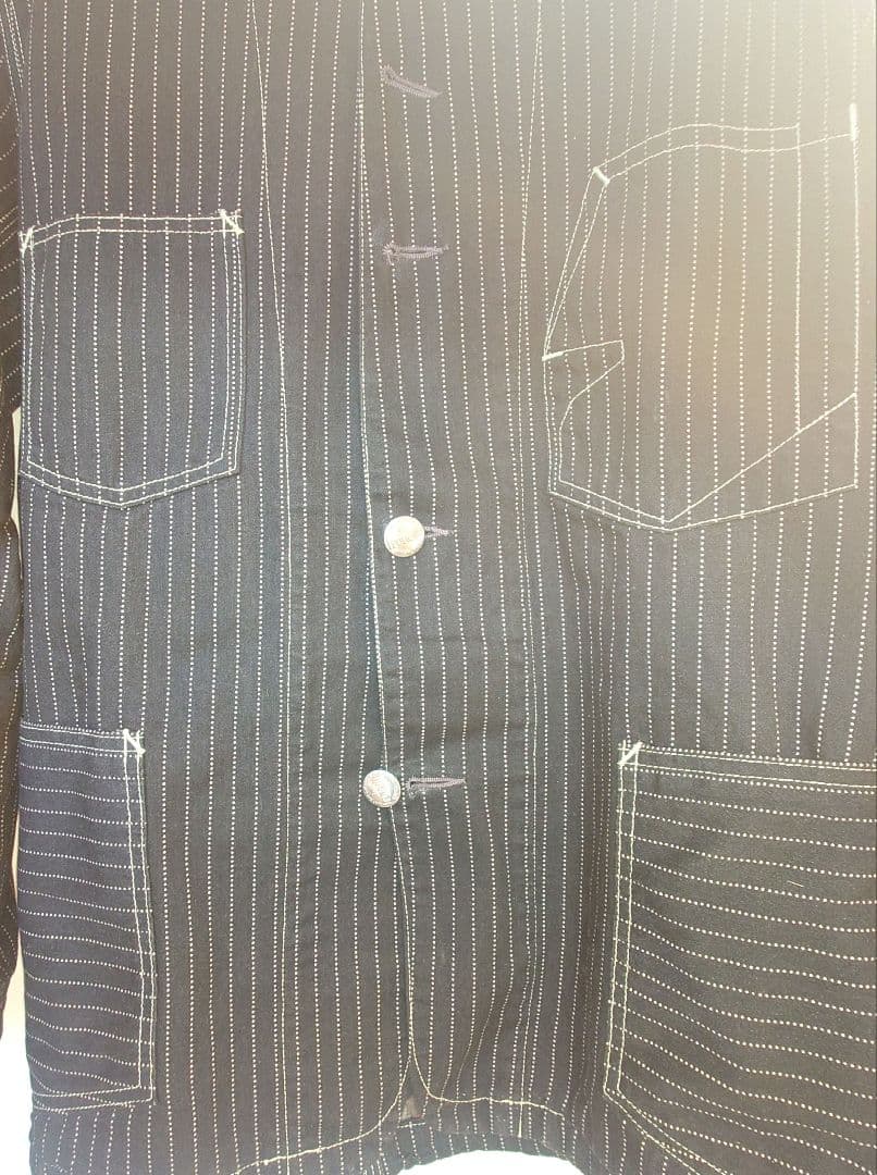 フリーホイーラーズ　黒ウォバッシュカバーオール ウールライナー付 Size40