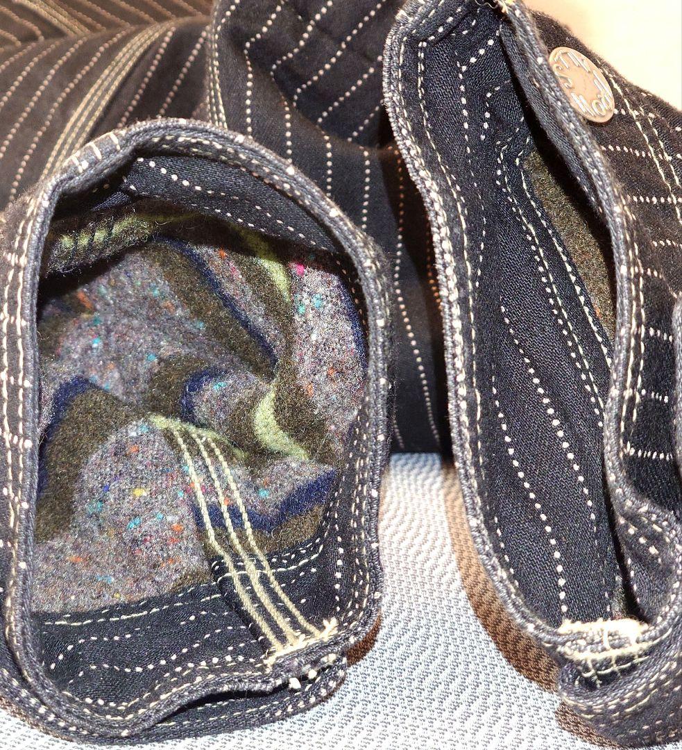 フリーホイーラーズ　黒ウォバッシュカバーオール ウールライナー付 Size40