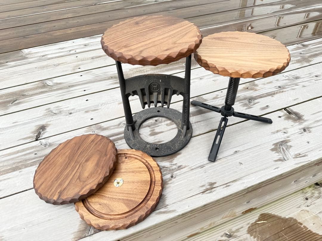 キンドリングクラッカー 天板 ボード 1/4ネジ サイドテーブル