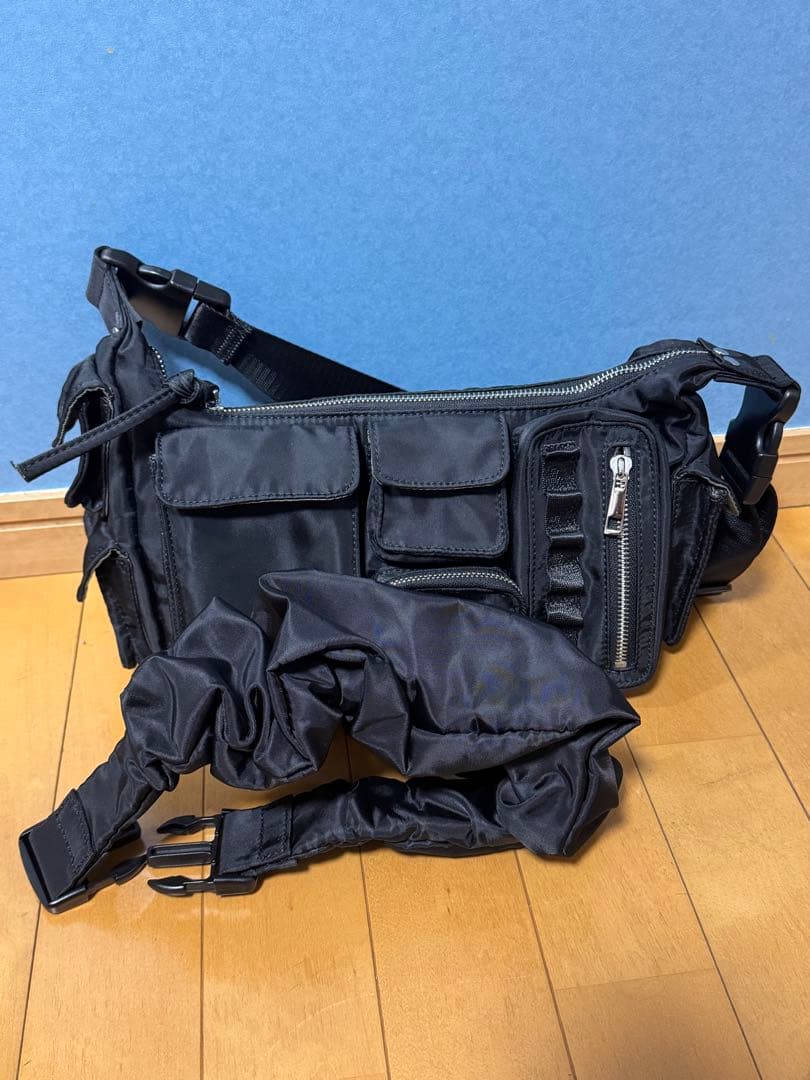 バッグ AMERI 2WAY SHOULDER MILITARY BAG black