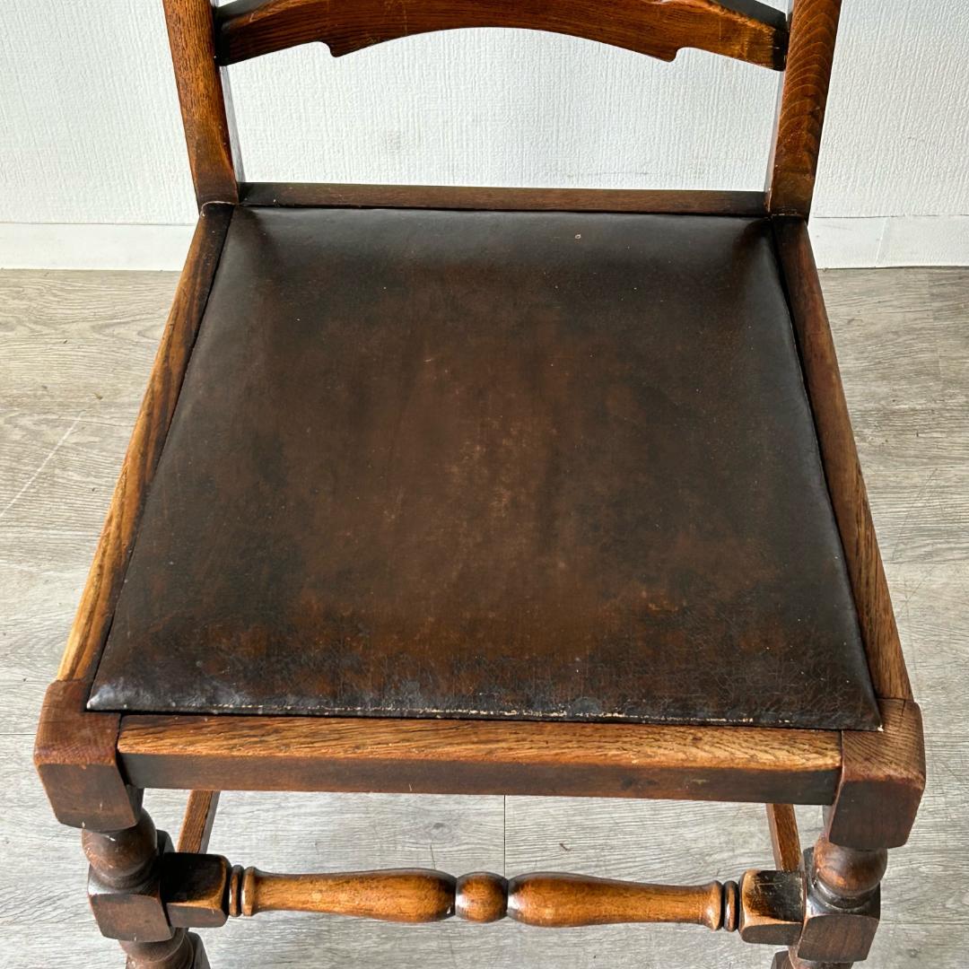 イギリス アンティーク 家具 ダイニング チェア 椅子 英国 361A2