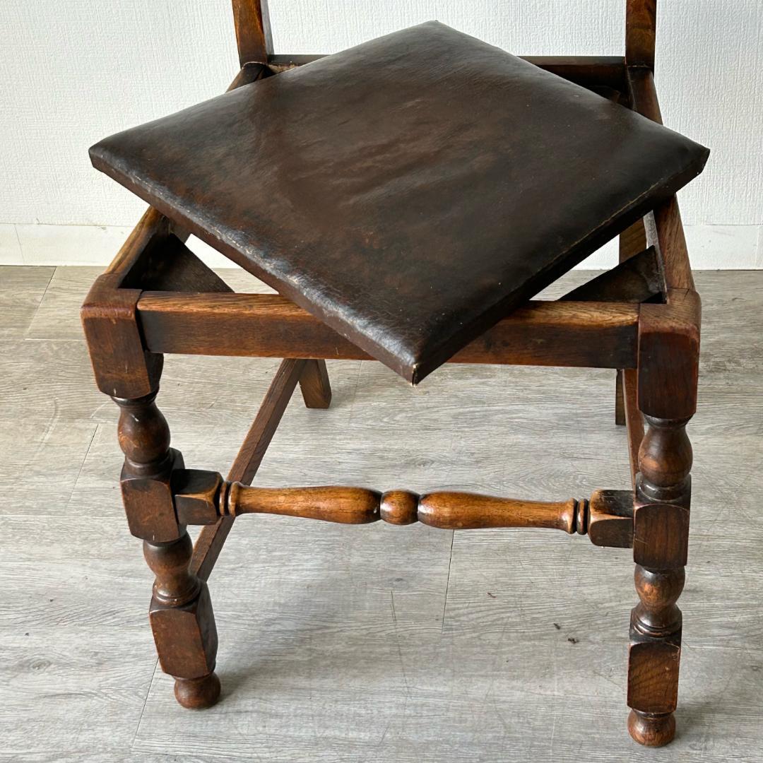 イギリス アンティーク 家具 ダイニング チェア 椅子 英国 361A2