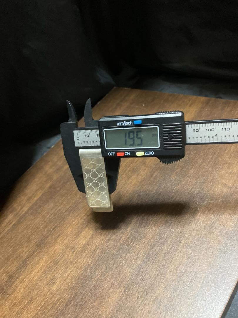 グッチ マネークリップ GG柄 グッチシマ ダブルG シルバー925