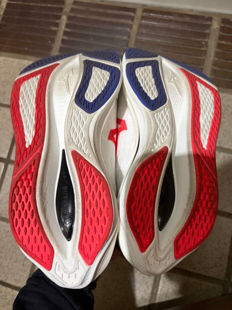 ミズノ　ウェーブリベリオンフラッシュ3 メンズ25.5cm