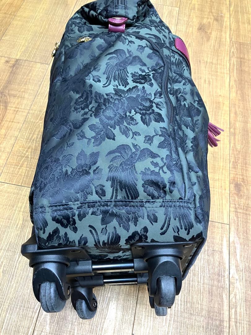 FEILER シュニール織 花柄キャリーケース トロリーバッグ フェイラー