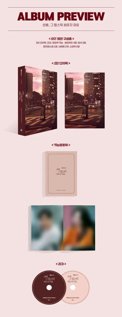 新品未開封★韓国ドラマOST★先輩、その口紅塗らないで★ロウン