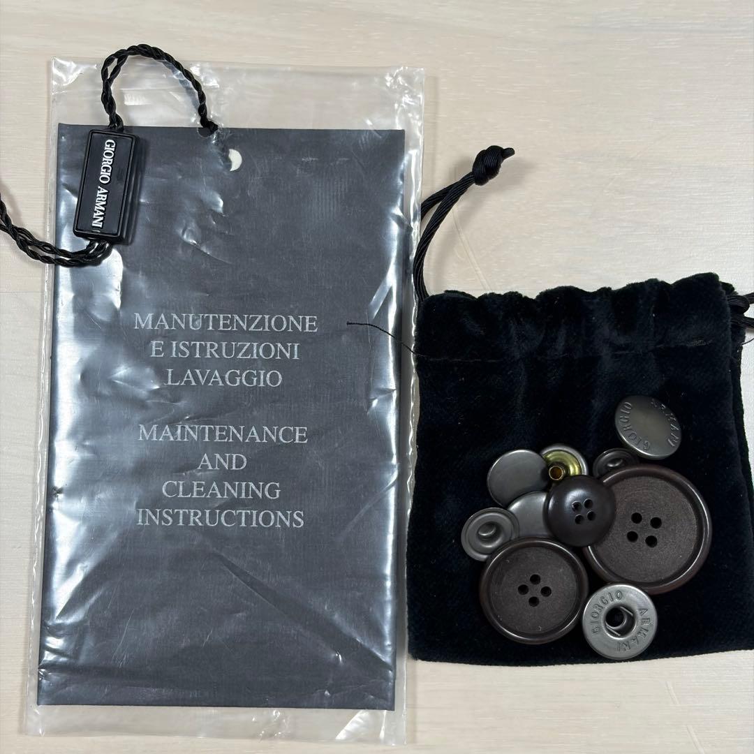 GIORGIO ARMANI ジョルジオアルマーニ　カシミヤ　コート　サイズ56