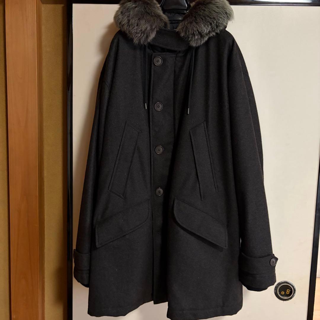 GIORGIO ARMANI ジョルジオアルマーニ　カシミヤ　コート　サイズ56