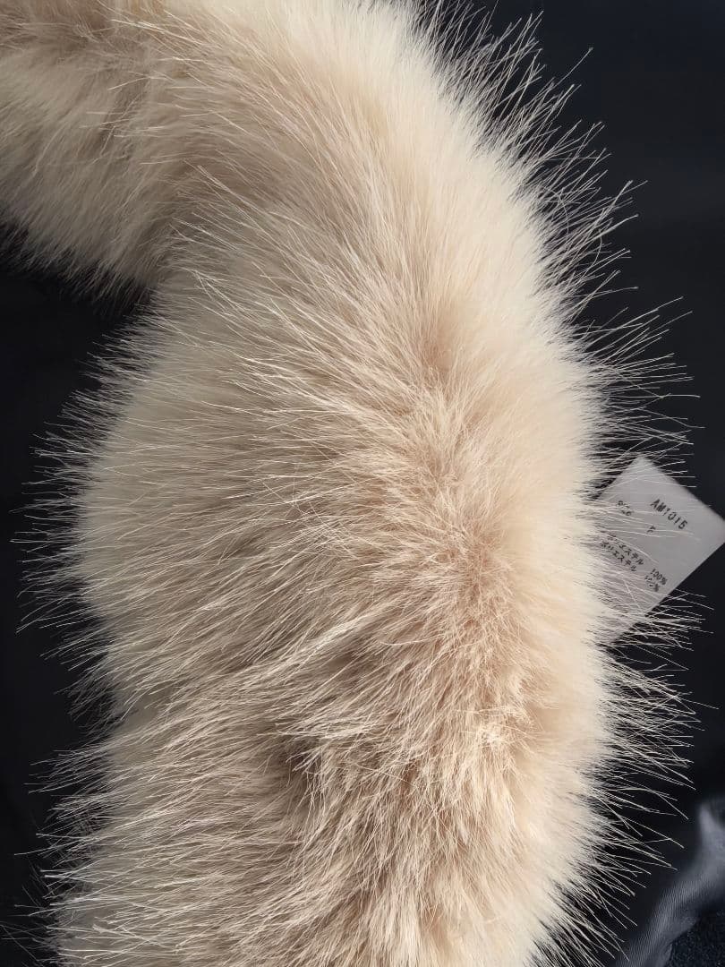 た*か様 andmary Nicole fur belt jacket navy