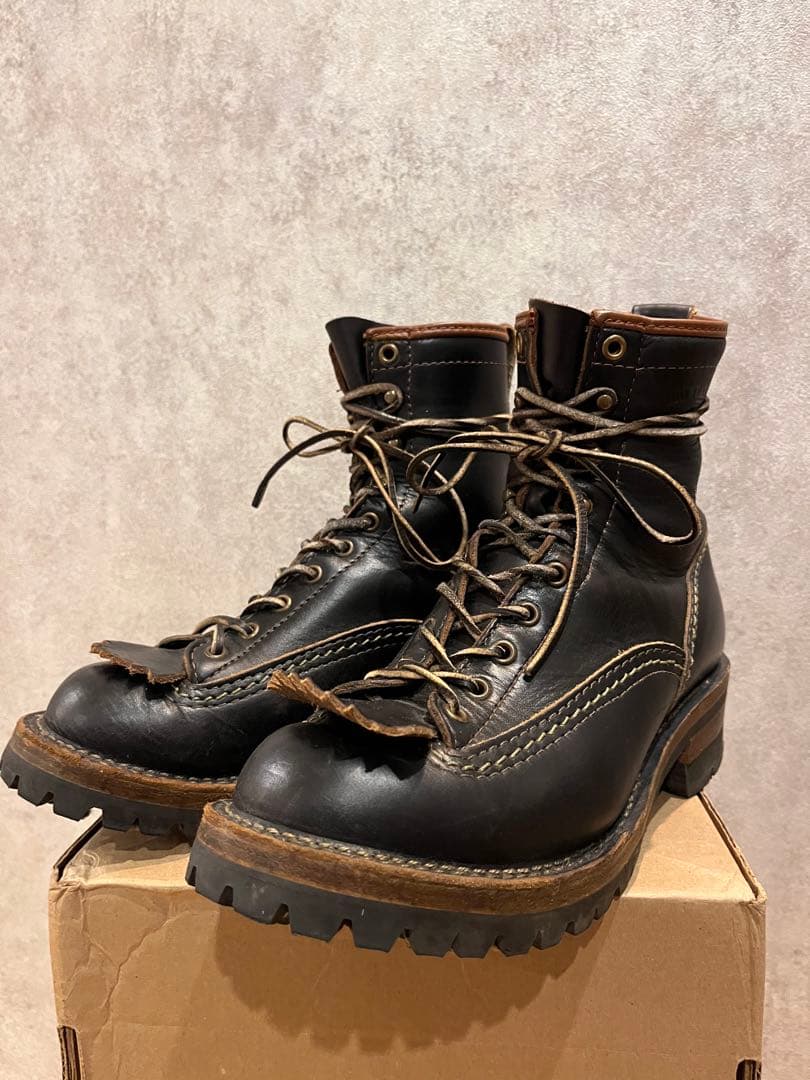 希少品　茶芯　WESCO.ウエスコジョブマスター ホースハイド.100周年