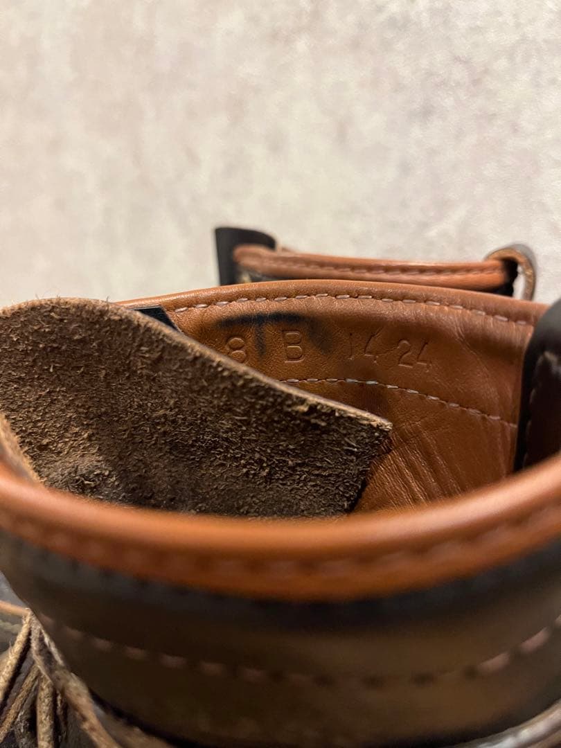 希少品　茶芯　WESCO.ウエスコジョブマスター ホースハイド.100周年